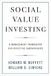 Social Value Investing: A Management Framework for Effective Partnerships