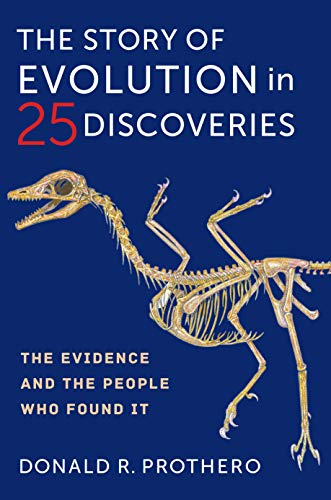 Portada de The Story of Evolution in 25 Discoveries: The Evidence and the People Who Found It