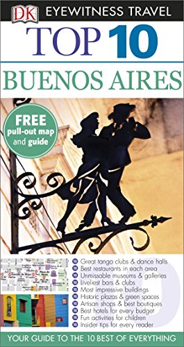 Cover of Buenos Aires - DK Eyewitness Top 10 Travel Guide