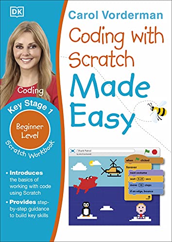 Cover of Coding With Scratch Made Easy Ages 5-9 Key Stage 1