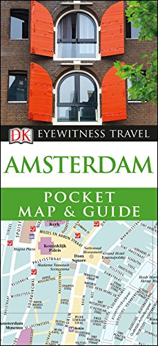 Cover of Amsterdam - Dk Eyewitness Pocket Map and Guide