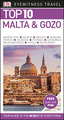 Cover of Malta and Gozo - DK Eyewitness Travel Top 10