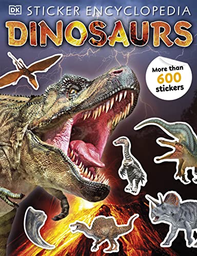 Cover of Sticker Encyclopedia Dinosaurs