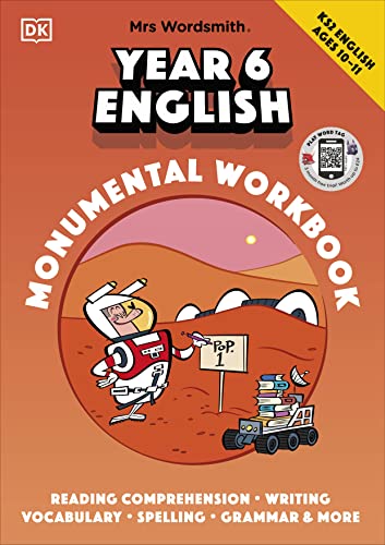Cover of Mrs Wordsmith Year 6 English Monumental Workbook, Ages 10-11 (Key Stage 2)