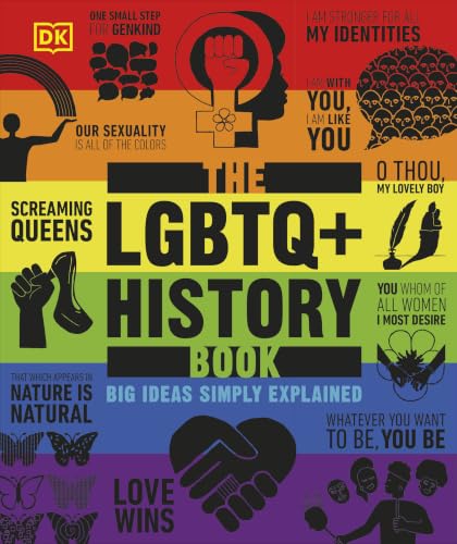The LGBTQ+ History Book book cover