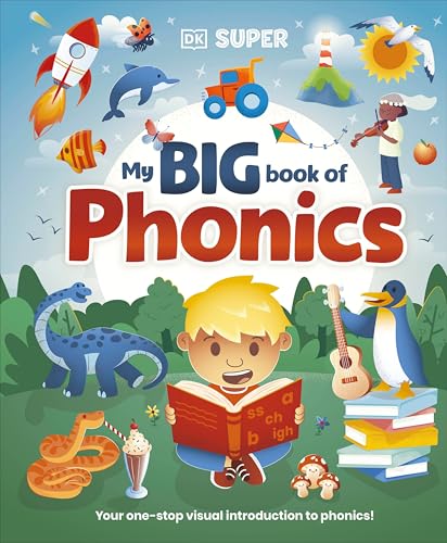 Cover of DK Super Phonics My Big Book of Phonics