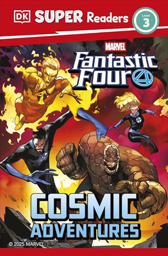 Cover of DK Super Readers Level 3 Marvel Fantastic Four Cosmic Adventures