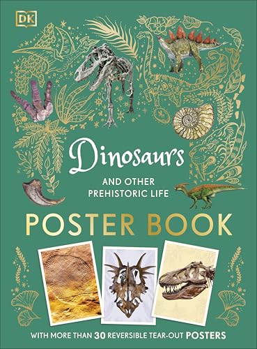 Cover of Dinosaurs and Other Prehistoric Life Poster Book