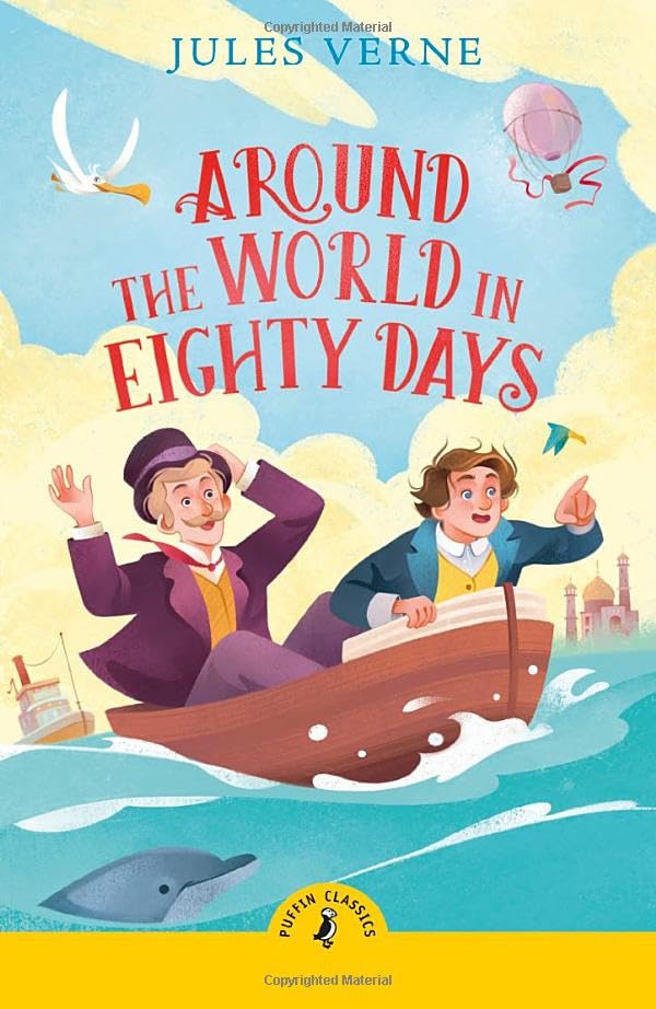 Cover of Around the World in Eighty Days