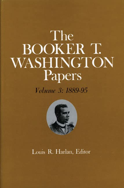 Booker T. Washington Papers, Volume 3: 1889-95 cover