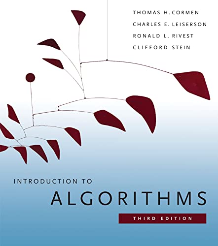 Portada de Introduction to Algorithms, 3rd Edition (The MIT Press)