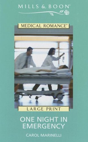 One Night In Emergency book cover
