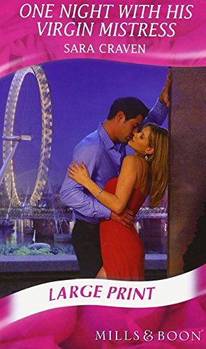 One Night with His Virgin Mistress (By: Sara Craven) cover