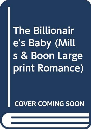 The Billionaire's Baby (By: Nicola Marsh) cover