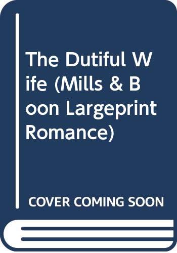 The Dutiful Wife book cover