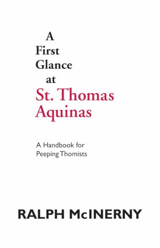 A First Glance at St. Thomas Aquinas book cover