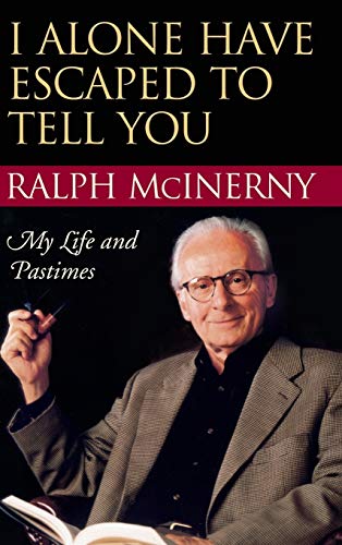I Alone Have Escaped to Tell You book cover