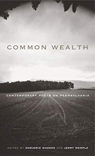 Common Wealth: Contemporary Poets on Pennsylvania book cover