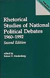 Rhetorical studies of national political debates, 1960-1992