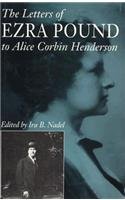The Letters of Ezra Pound to Alice Corbin Henderson cover