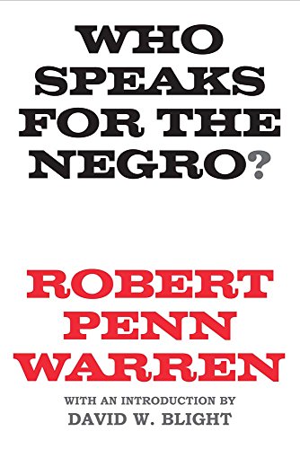 Who Speaks for the Negro? book cover