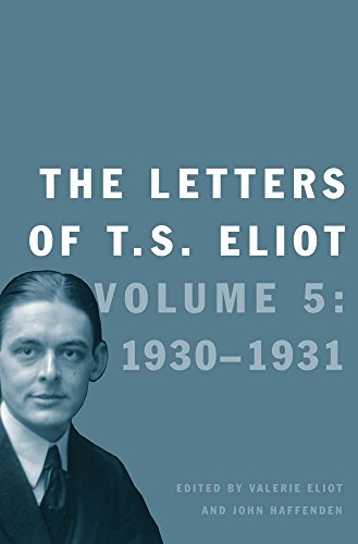 The Letters of T. S. Eliot: Volume 5 book cover