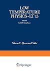 Low temperature physics--LT 13; [proceedings]