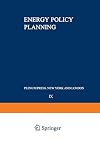 Energy Policy Planning (Nato Conference Series)