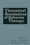 Theoretical foundations of behavior therapy