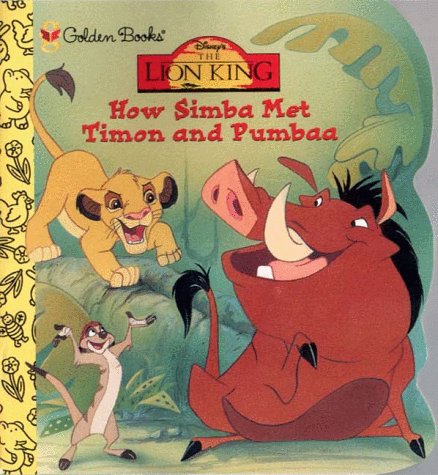 How Simba Met Timon and Pumbaa book cover