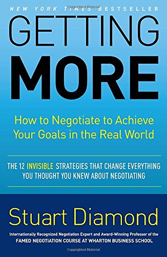 Getting More by Stuart Diamond audiobook cover