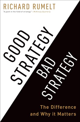 Good Strategy Bad Strategy cover
