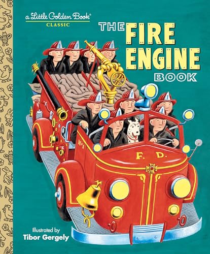 The Fire Engine Book (By: Tibor Gergely) cover