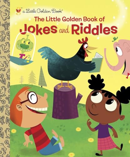 The Little Golden Book of Jokes and Riddles book cover