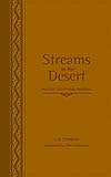 Streams In The Desert 366 Daily Devotional Readings Walnut Italian Duotone