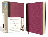 Niv Journal The Word Bible Large Print Leathersoft Pinkbrown Reflect Journal Or Create Art Next To Your Favorite Verses