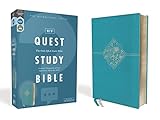 Niv Quest Study Bible Leathersoft Teal Comfort Print The Only Q And A Study Bible
