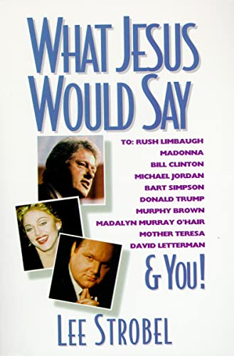 What Jesus Would Say book cover