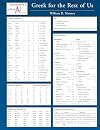 Greek for the Rest of Us Laminated Sheet (Zondervan Get an A! Study Guides)