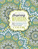 Inspiring Words Coloring Book 30 Verses From The Bible You Can Color