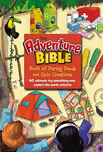 Cover of Adventure Bible Book of Daring Deeds and Epic Creations