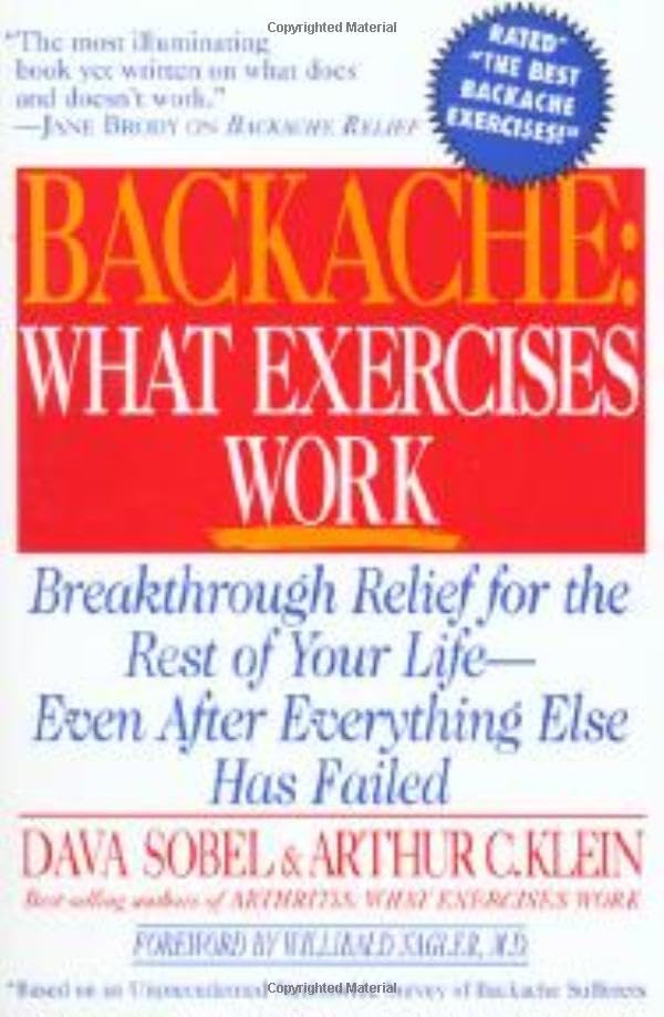 Backache: What Exercises Work book cover