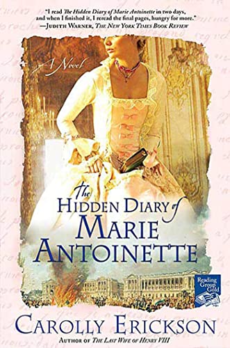 The Hidden Diary of Marie Antoinette book cover