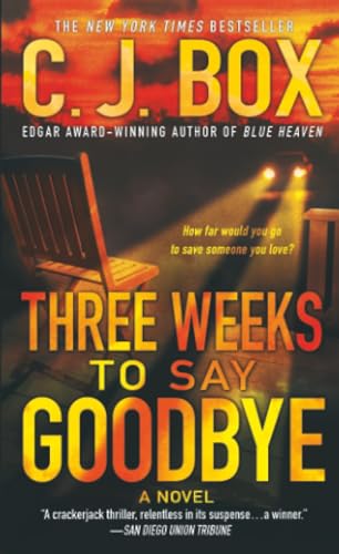 Three Weeks to Say Goodbye book cover