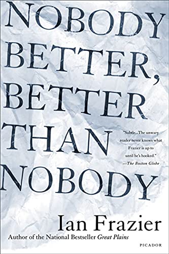 Nobody Better, Better Than Nobody book cover