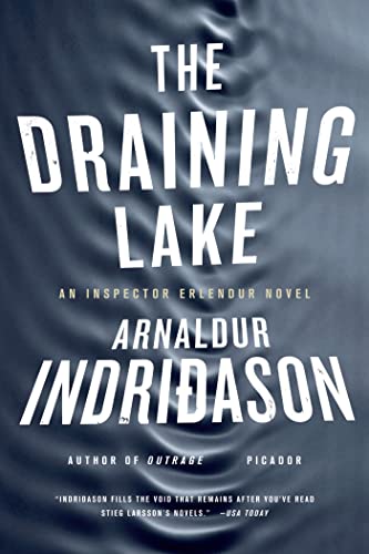 The Draining Lake / Kleifarvatn book cover