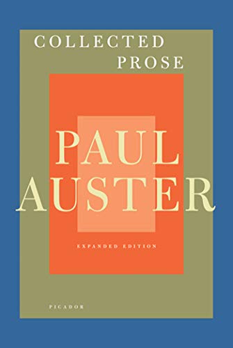 Collected Prose book cover