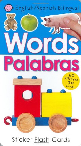 Cover of Bilingual Sticker Flash Cards Words