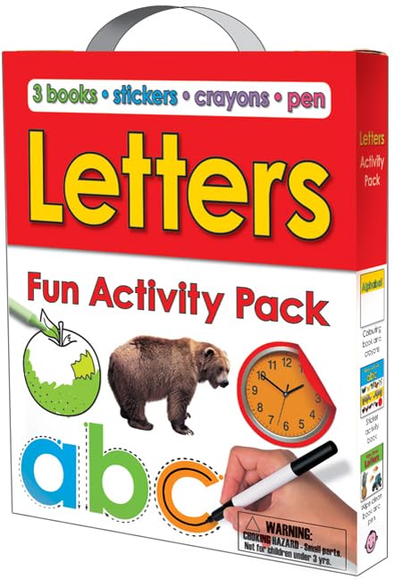 Cover of Letters Fun Activity Pack-with CD