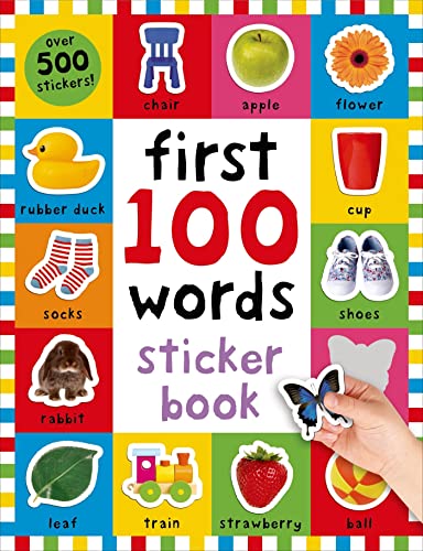 Cover of First 100 Words Sticker Book